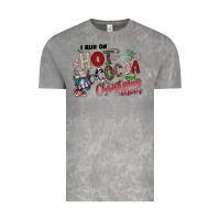 Cloud Rock I Run Hot Cocoa And Christmas Cheer Vintage Tee - CowhideDigitalArt