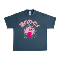 Midnight Navy kirby kanji classic Urban Heavy Tee - artisFamous