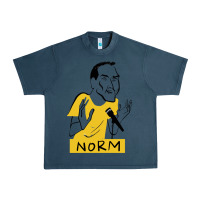 Midnight Navy norm macdonald cartoon Urban Heavy Tee - artisFamous