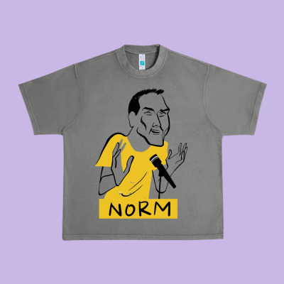 Norm Macdonald Cartoon Urban Heavy Tee Designed By Artisfamous