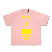 Salmon just a boy who loves ballet Urban Heavy Tee - artisFamous