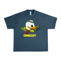 Midnight Navy throwback oregon Urban Heavy Tee - artisFamous