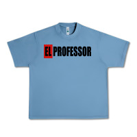 Pebble Blue professor money el profesor Urban Heavy Tee - artisFamous