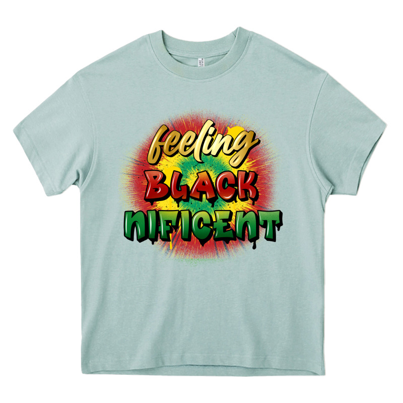 Feeling Blacknificent Heavy Core Tee by FaDigitalArtStudio | Teevron