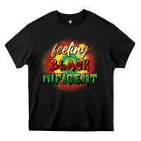 Black feeling blacknificent Heavy Core Tee - FaDigitalArtStudio