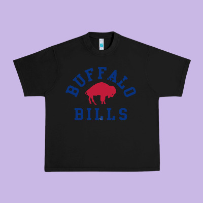 Vintage Distressed Bills Urban Heavy Tee Designed By Artisfamous
