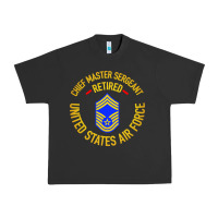 Pigment Black chief master sergeant retired Urban Heavy Tee - artisFamous