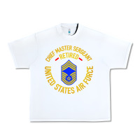 White chief master sergeant retired Urban Heavy Tee - artisFamous