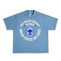 Pebble Blue chief master sergeant retired Urban Heavy Tee - artisFamous