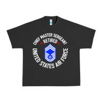 Pigment Black chief master sergeant retired Urban Heavy Tee - artisFamous