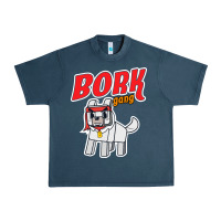 Midnight Navy bork  gang Urban Heavy Tee - artisFamous