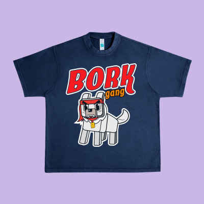 Bork  Gang Urban Heavy Tee Designed By Artisfamous