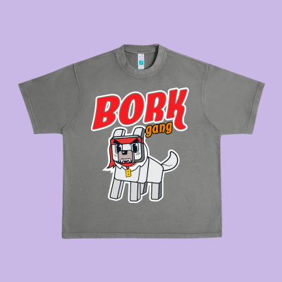 Bork  Gang Urban Heavy Tee Designed By Artisfamous