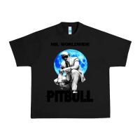 Black merch mr worldwide pit bull Urban Heavy Tee - artisFamous