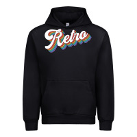 Black retro colorful Urban Hoodie - chombo