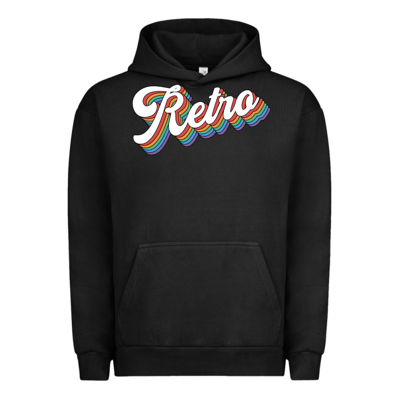 Retro Colorful Urban Hoodie by chombo | Teevron