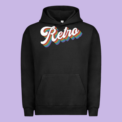 Retro Colorful Urban Hoodie Designed By Chombo