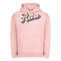 Pigment Salmon retro colorful Urban Hoodie - chombo