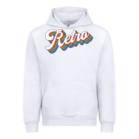 White retro colorful Urban Hoodie - chombo