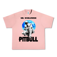 Salmon merch mr worldwide pit bull Urban Heavy Tee - artisFamous