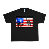 Black no man left behind means something to the rest of us Urban Heavy Tee - artisFamous