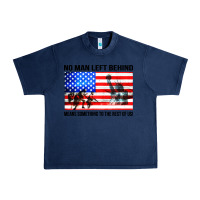 Navy no man left behind means something to the rest of us Urban Heavy Tee - artisFamous