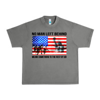 Tornado no man left behind means something to the rest of us Urban Heavy Tee - artisFamous