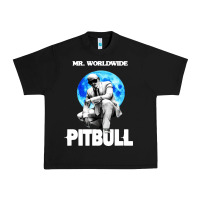 Black merch mr worldwide pit bull Urban Heavy Tee - artisFamous