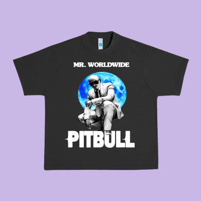 Merch Mr Worldwide Pit Bull Urban Heavy Tee Designed By Artisfamous