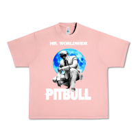 Salmon merch mr worldwide pit bull Urban Heavy Tee - artisFamous