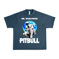 Midnight Navy merch mr worldwide pit bull Urban Heavy Tee - artisFamous