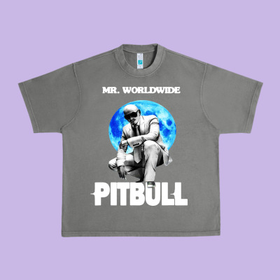 Merch Mr Worldwide Pit Bull Urban Heavy Tee Designed By Artisfamous