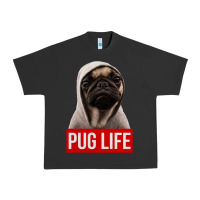 Pigment Black pug life Urban Heavy Tee - artisFamous