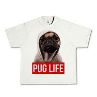 Pistachio pug life Urban Heavy Tee - artisFamous