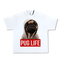 White pug life Urban Heavy Tee - artisFamous
