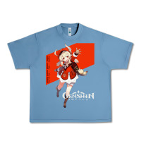 Pebble Blue Genshin Impact Klee Urban Heavy Tee - artisFamous