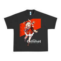 Pigment Black Genshin Impact Klee Urban Heavy Tee - artisFamous