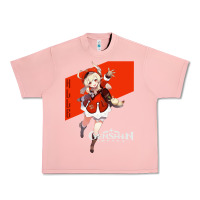 Salmon Genshin Impact Klee Urban Heavy Tee - artisFamous