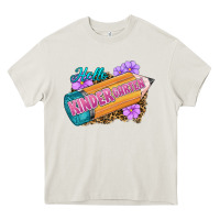 Cream kinder garten Heavy Core Tee - RanaPortraitStore
