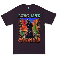 Plum long live cowgirls Premium Tee - FaDigitalArtStudio