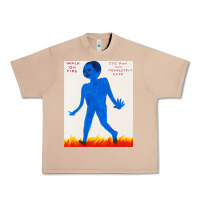Burro walk davids on fire Urban Heavy Tee - artisFamous