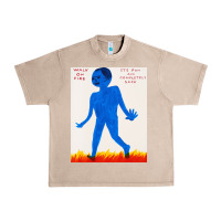 French Oak walk davids on fire Urban Heavy Tee - artisFamous