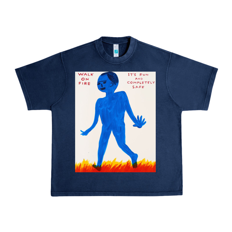 Walk Davids On Fire Urban Heavy Tee by artisFamous | Teevron