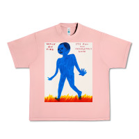Salmon walk davids on fire Urban Heavy Tee - artisFamous