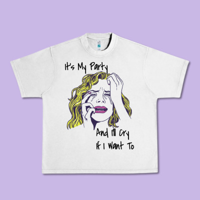 It's My Party And I'll Cry If I Want To Happy Christmas Urban Heavy Tee Designed By Artisfamous