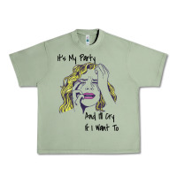 Oil Green It's My Party And I'll Cry If I Want To happy christmas Urban Heavy Tee - artisFamous