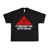 Black cyber dyne systems Urban Heavy Tee - artisFamous