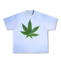 Grape Ice Weed leaf Urban Heavy Tee - artisFamous