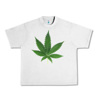 Lunar Rock Weed leaf Urban Heavy Tee - artisFamous