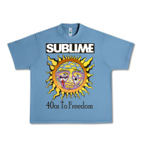Pebble Blue sunflower sublime 40oz to freedom Urban Heavy Tee - artisFamous